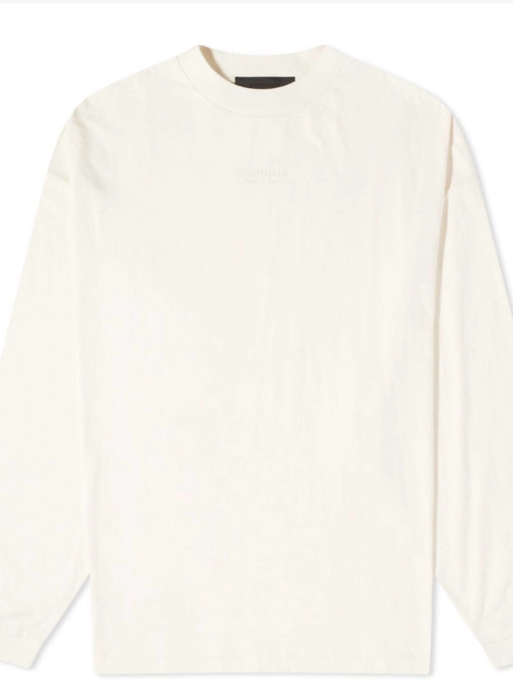 Fear of God ESSENTIALS Men's Essentials Long Sleeve T-Shirt size Smaller